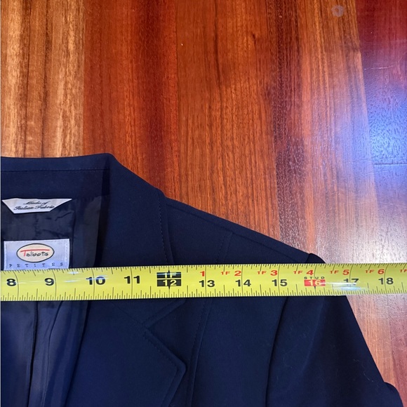 Talbots Classic Women’s Navy Wool Suit, 8P - Picture 7 of 12